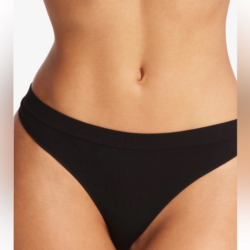 NWT CSB seamless bamboo thong set of 3